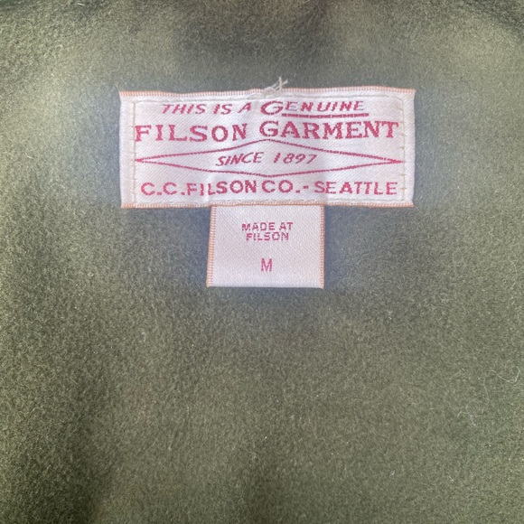 *Rare* Filson Black Short Lined Cruiser - Picture 7 of 7